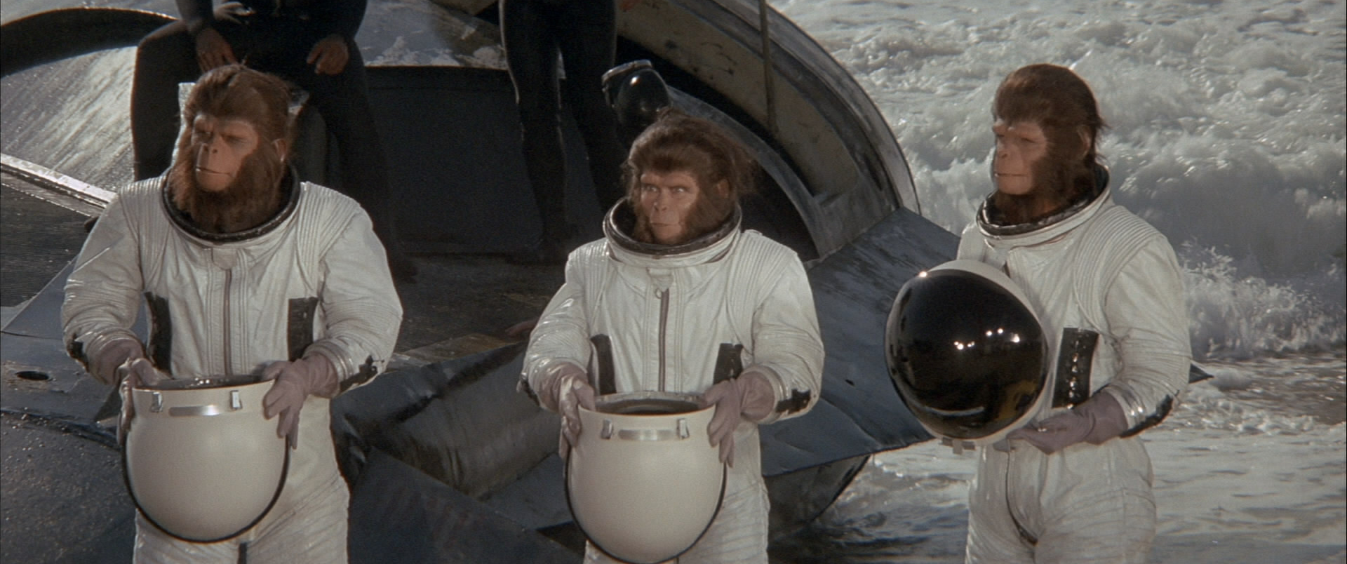 Ohwun De Maal's spacesuit was previously used in Escape from the Planet of the Apes.