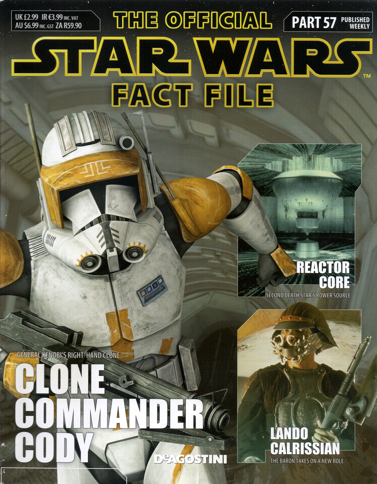 The Official Star Wars Fact File Part 57 appearance in Common Appearance