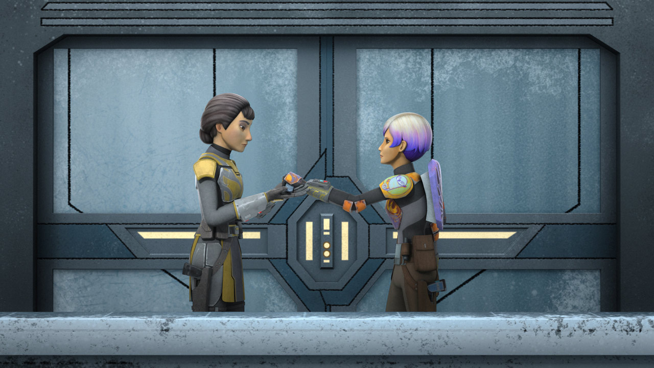 Sabine and her mother Ursa