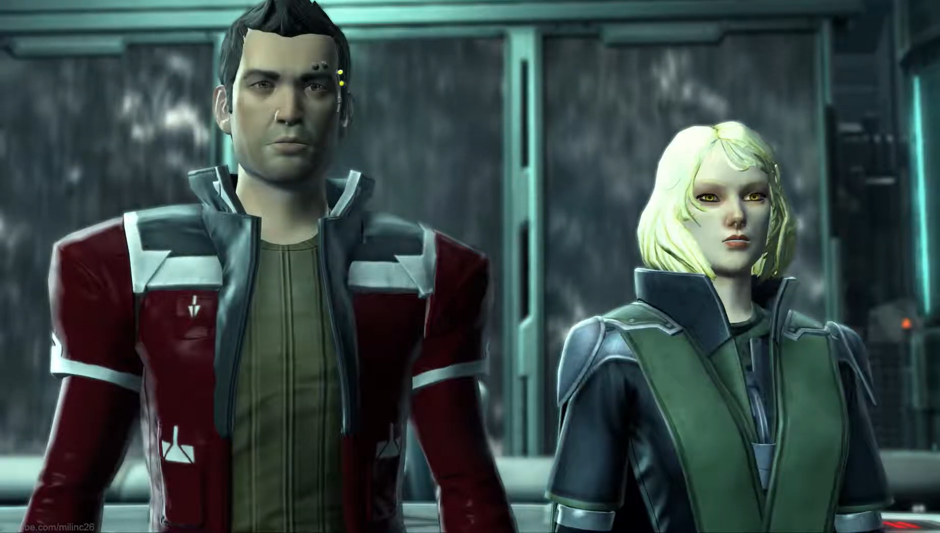 Lana and Theron meet their ally on Manaan.