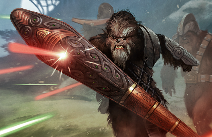 Klorri-clan battle shield appearance 