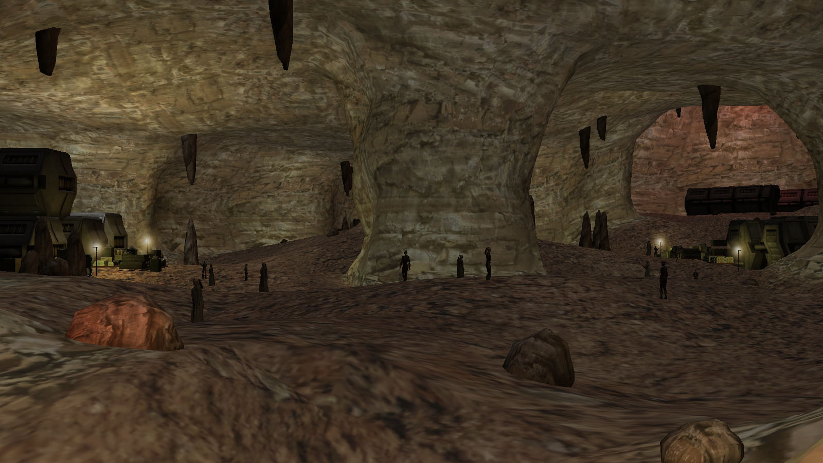 The interior of the Darklighter cache.