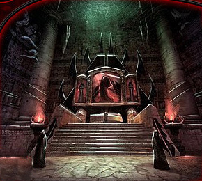 The Temple's throne room