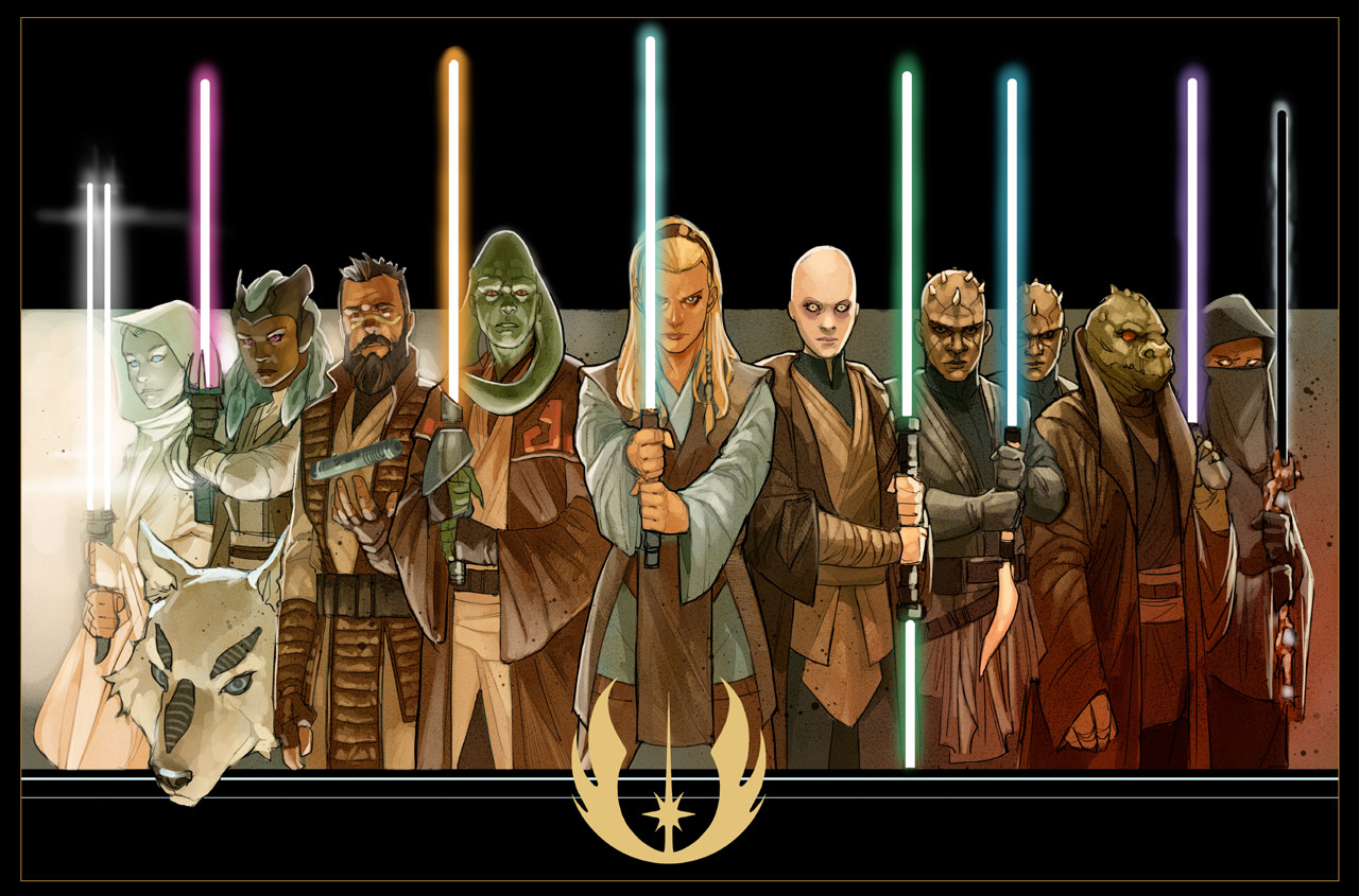 Various types of lightsabers were in use during the High Republic Era.