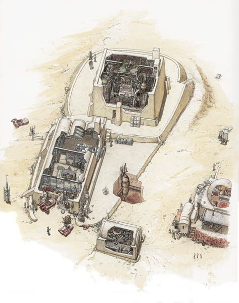 Station cutaway