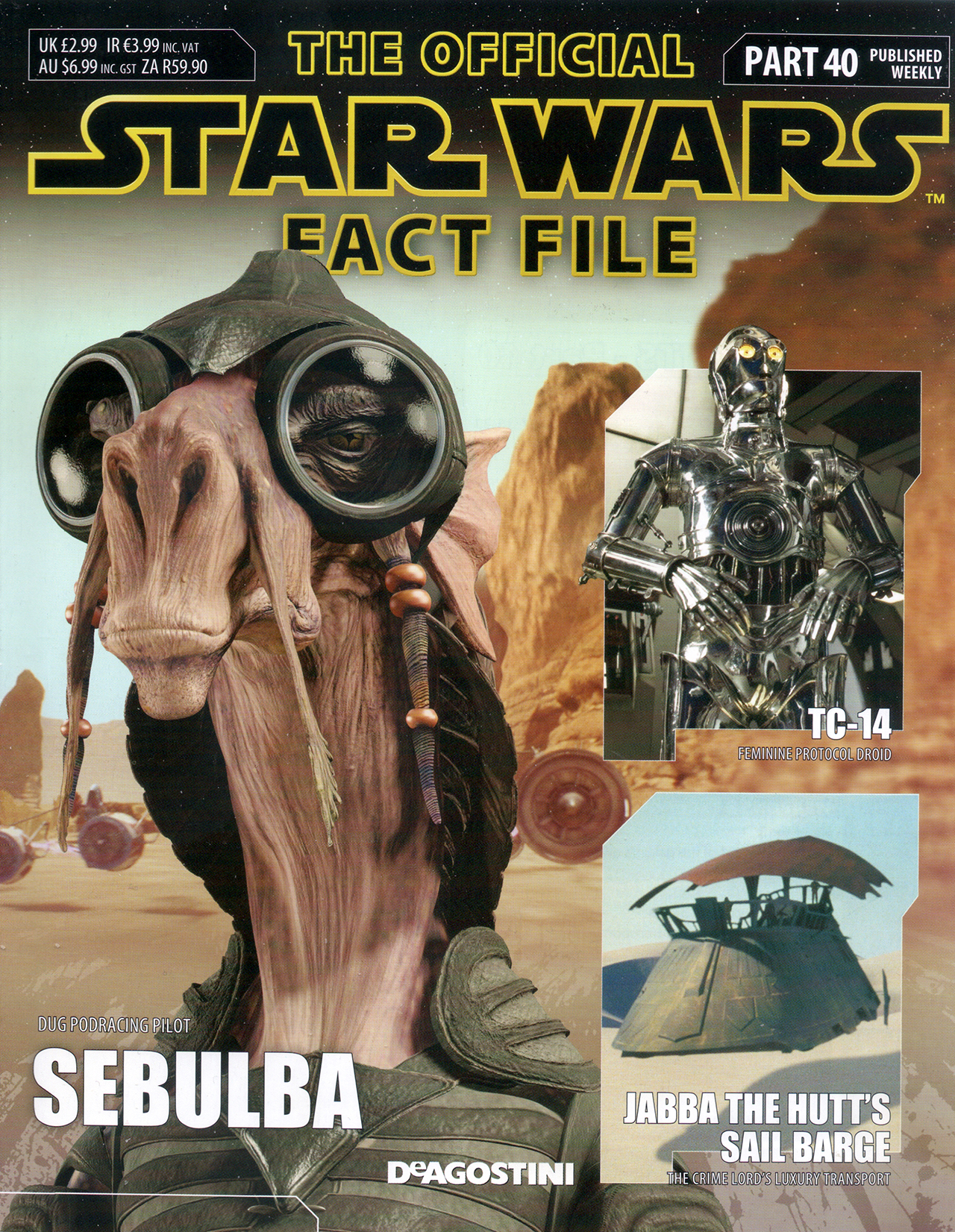 The Official Star Wars Fact File Part 40 appearance in Common Appearance