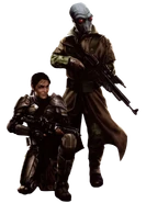 Front cover character art