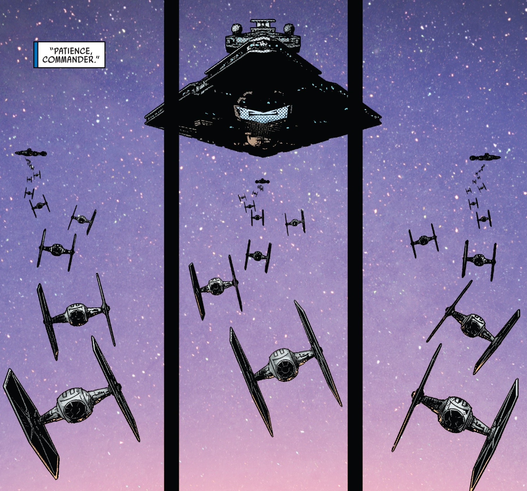 The One Oh Third Task Force launches its TIE starfighters