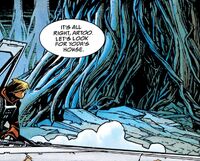 Luke re-visits the cave in .