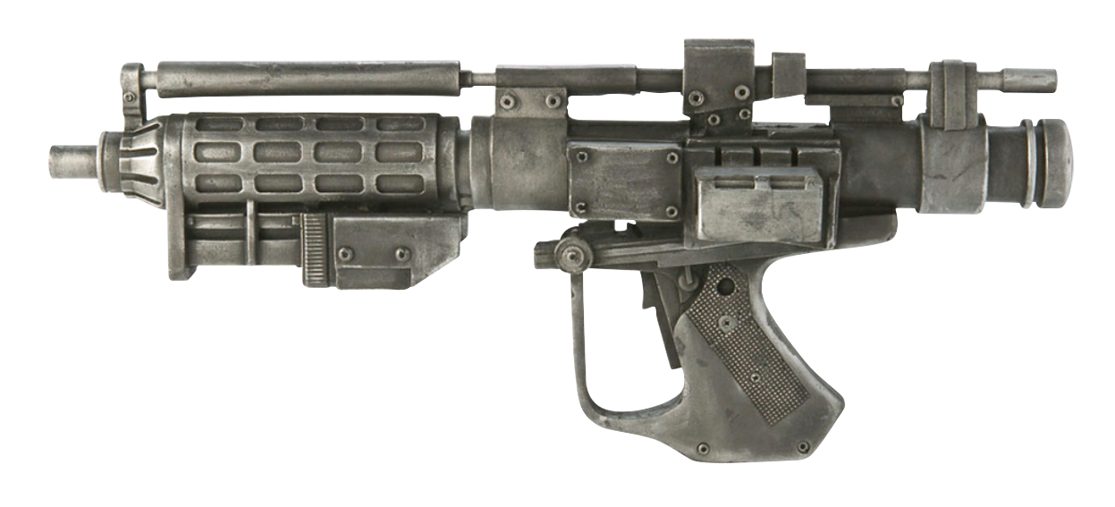 The E-5 blaster rifle commonly used by Separatist battle droids.