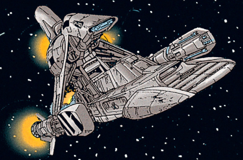 Pulsar Skate as seen in the X-Wing comics.