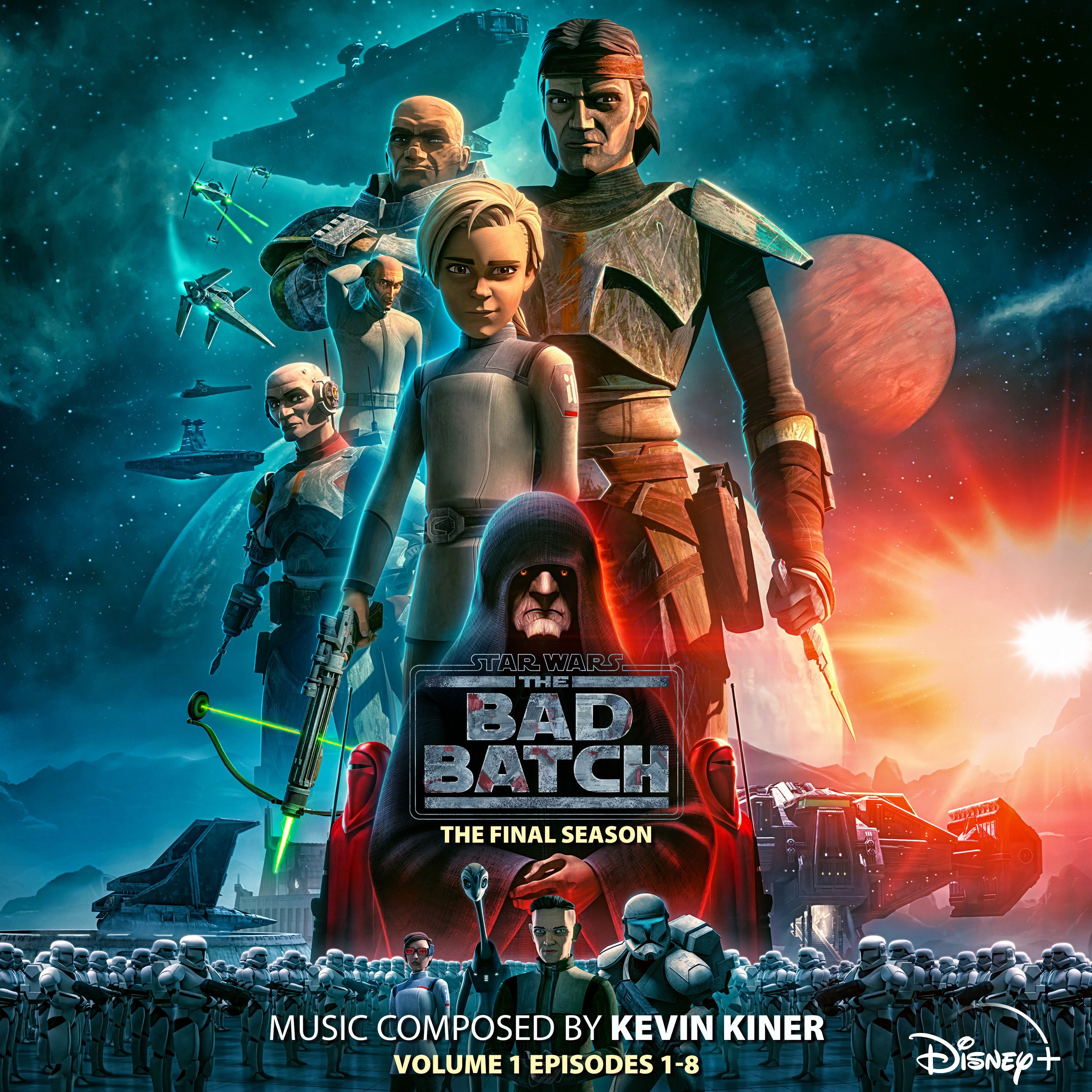 Star Wars: The Bad Batch – The Final Season: Volume 1 (Episodes 1-8) (Original Soundtrack) appearance in Common Appearance