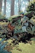 Return of the Jedi 40th Anniversary variant cover "Leia Meets Wicket"