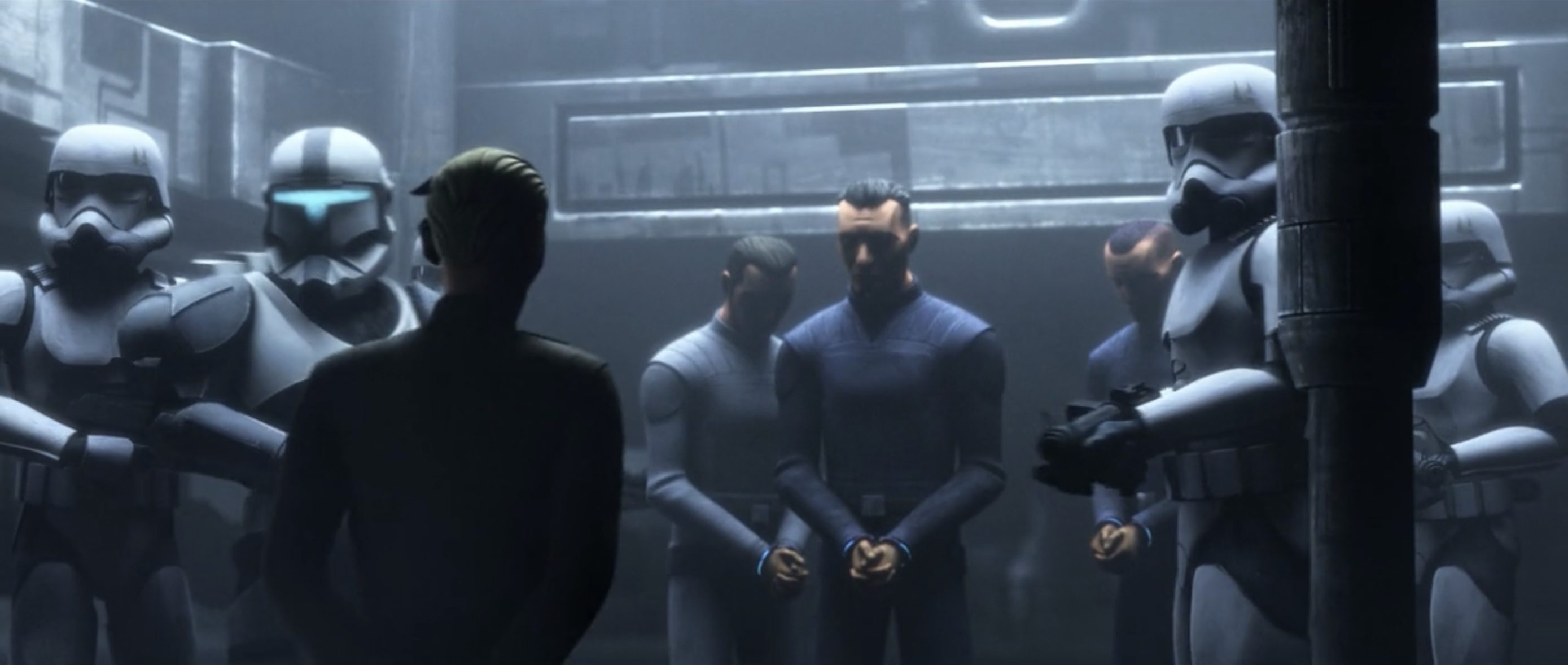 The Imperial royal guard was involved with transporting dissident clones to Wayland.