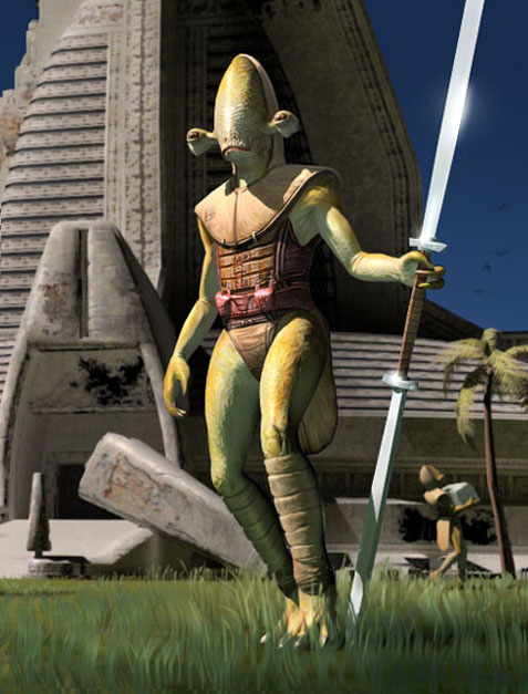 The Rakatan Infinite Empire dominated the galaxy in the centuries preceding the Unification Wars.