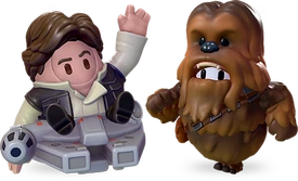 Star Wars cosmetic items were available for a limited time in Fall Guys.