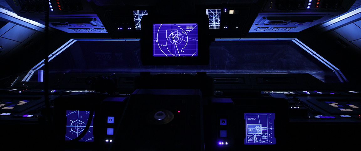 Interior cockpit of the Zeta-class Heavy Cargo Shuttle.