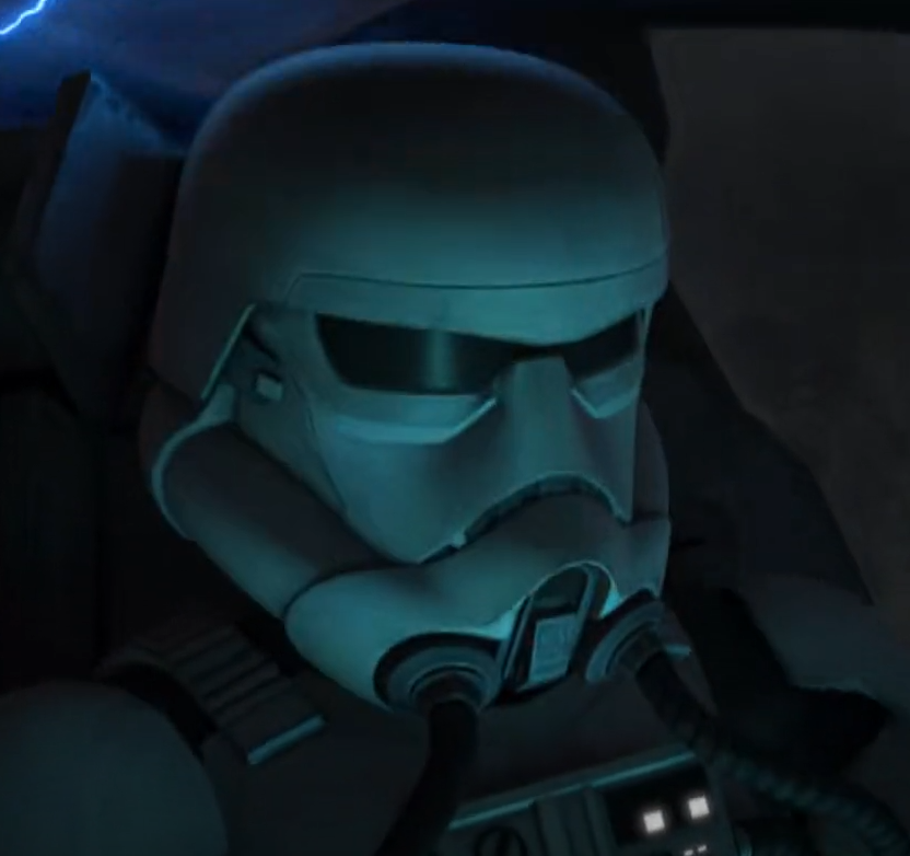 Unidentified conscription trooper pilot appearance in Common Appearance