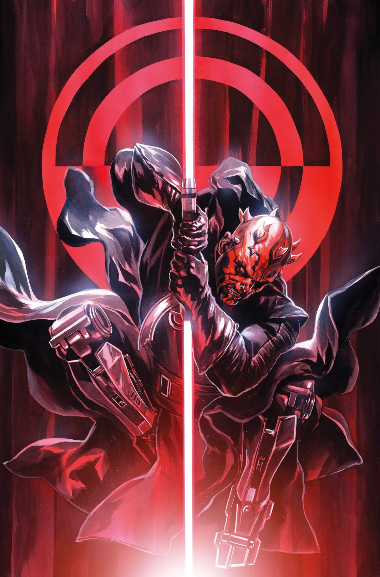 The former Sith Maul (pictured) was the shadowy leader of Crimson Dawn and secret puppet master of the Five Crime Syndicates overall.