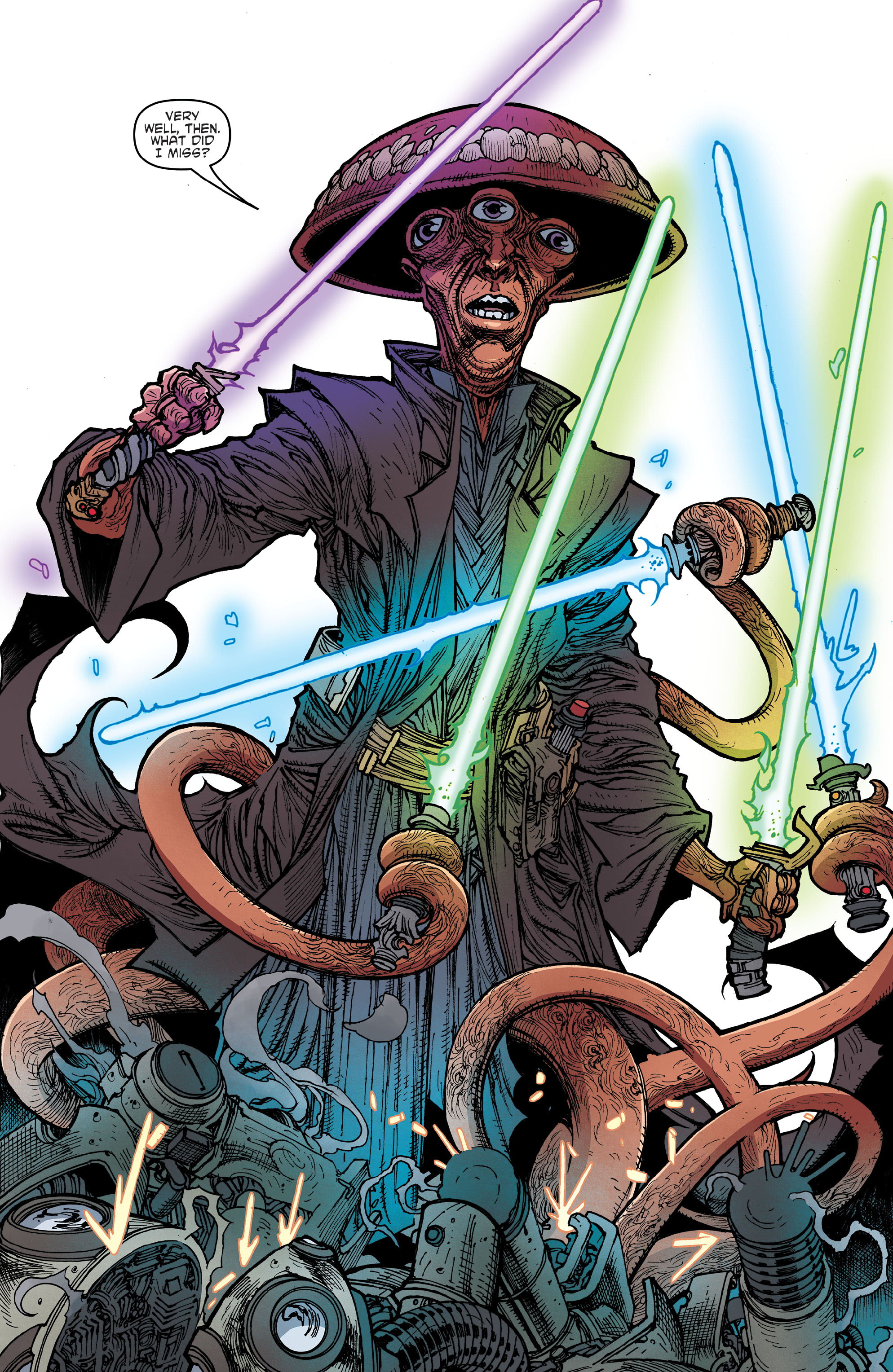 Obratuk Glii's lightsabers appearance in Common Appearance