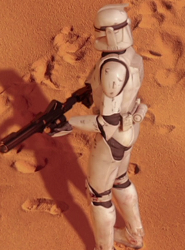 Captain rex battle online of geonosis