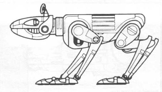 A F1 exploration droid