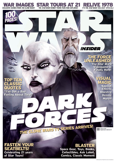 Star Wars Insider 104 appearance in Common Appearance