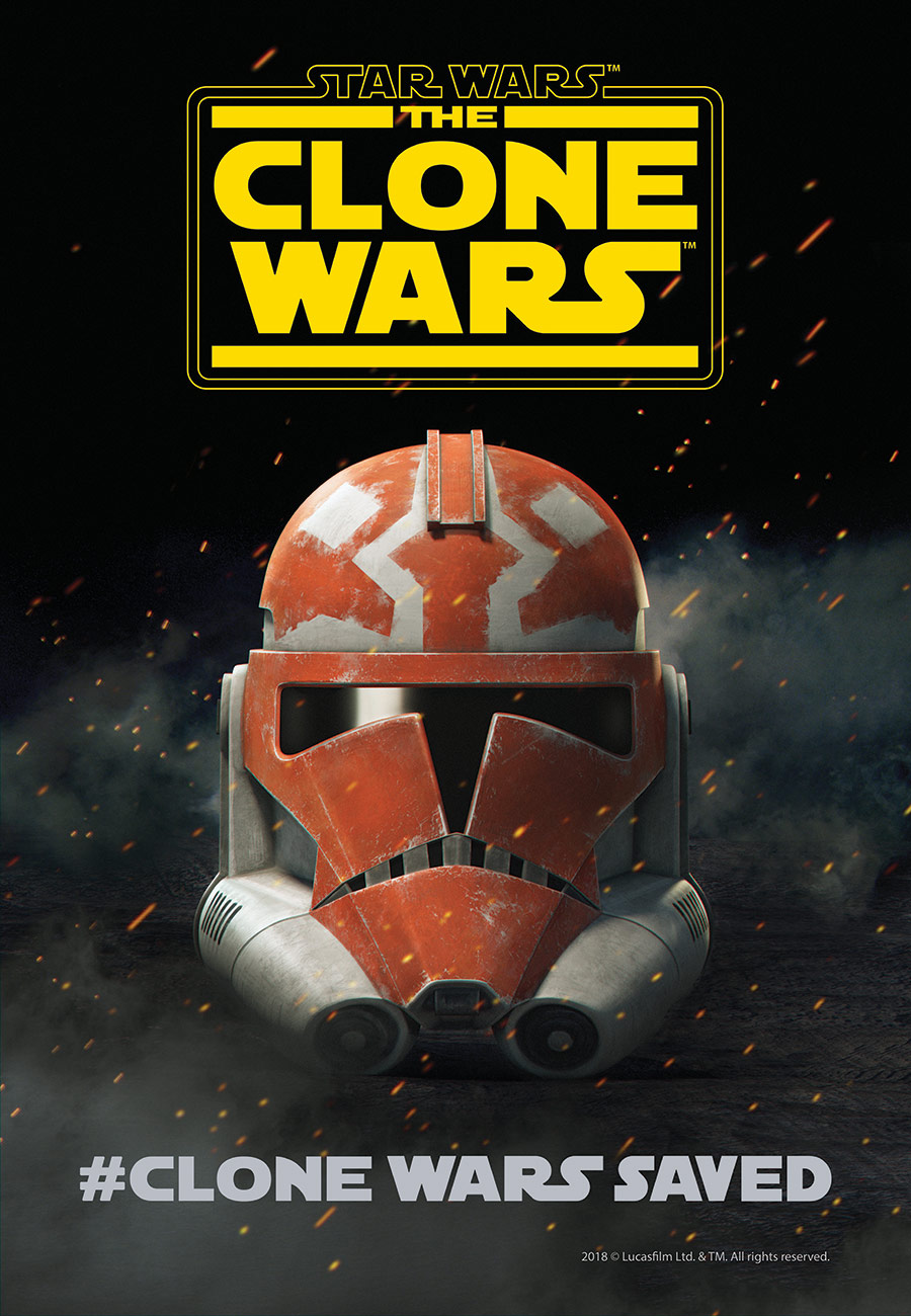 The Clone Wars Saved poster