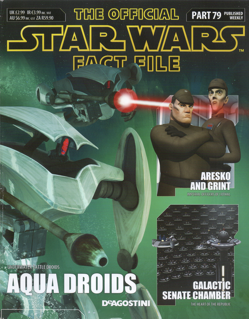 The Official Star Wars Fact File Part 79 cover