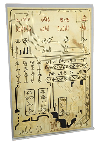 Ancient Navi-Computer Dataplaque