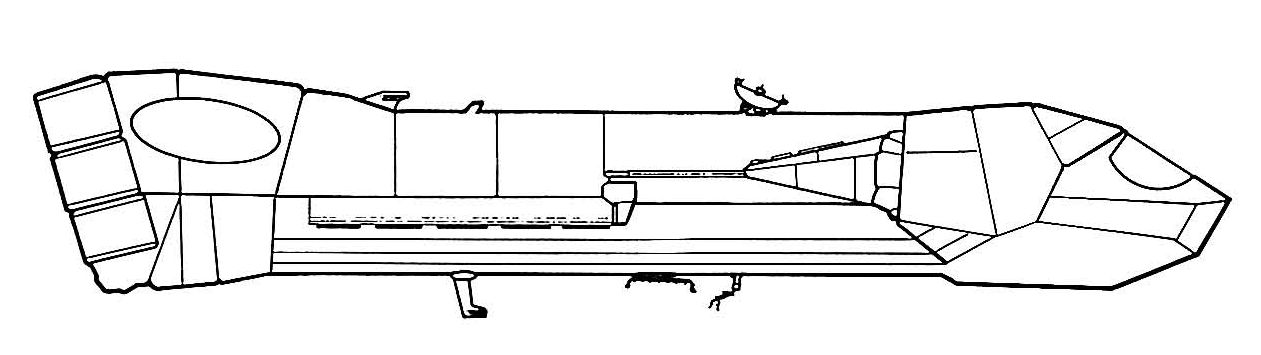 The Carrack-class originated from the Star Wars Legends continuity.