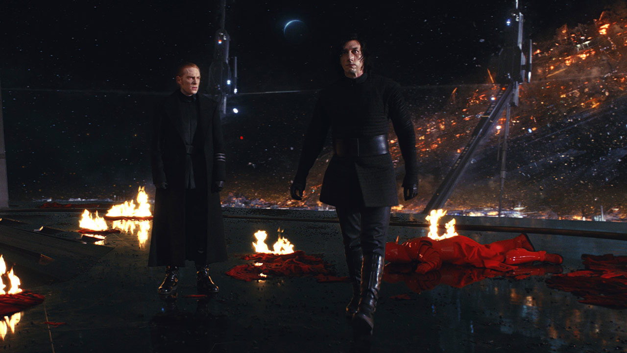 After Snoke's death, General Armitage Hux was forced to recognize Kylo Ren as the new Supreme Leader of the First Order.