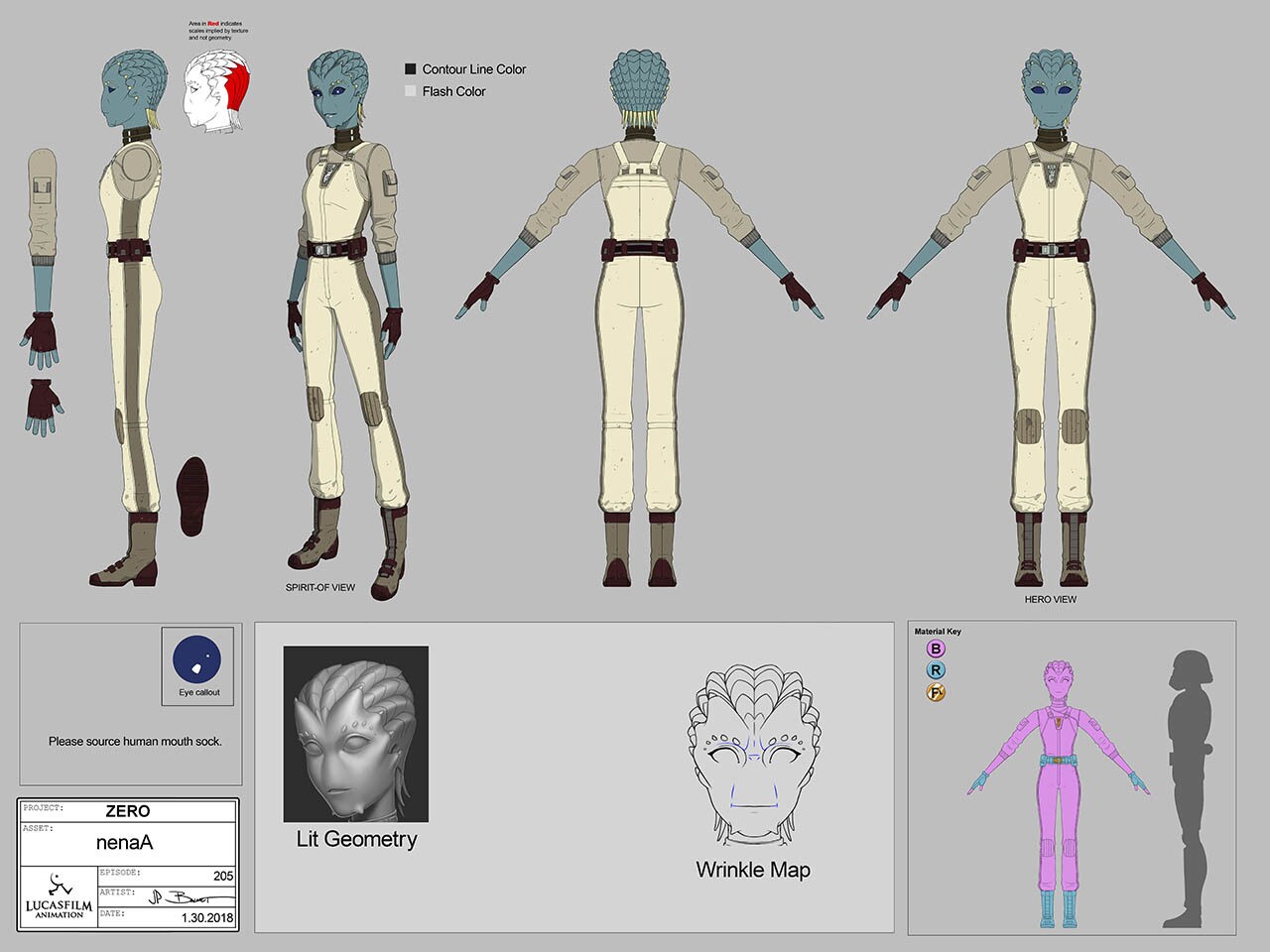 Concept design of Nena Nalor by JP Balmet