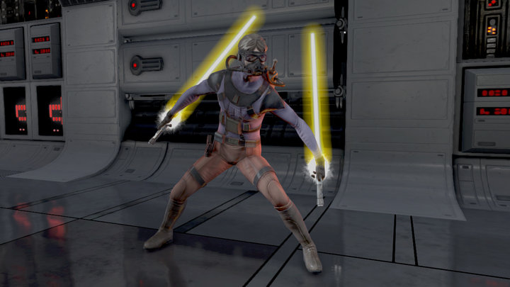 The original McQuarrie Starkiller, available for play exclusively in the special collector's edition (or for players who pre-ordered the game)