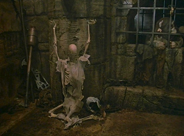 Weet's skeleton hung in Terak's Keep for years after his death.