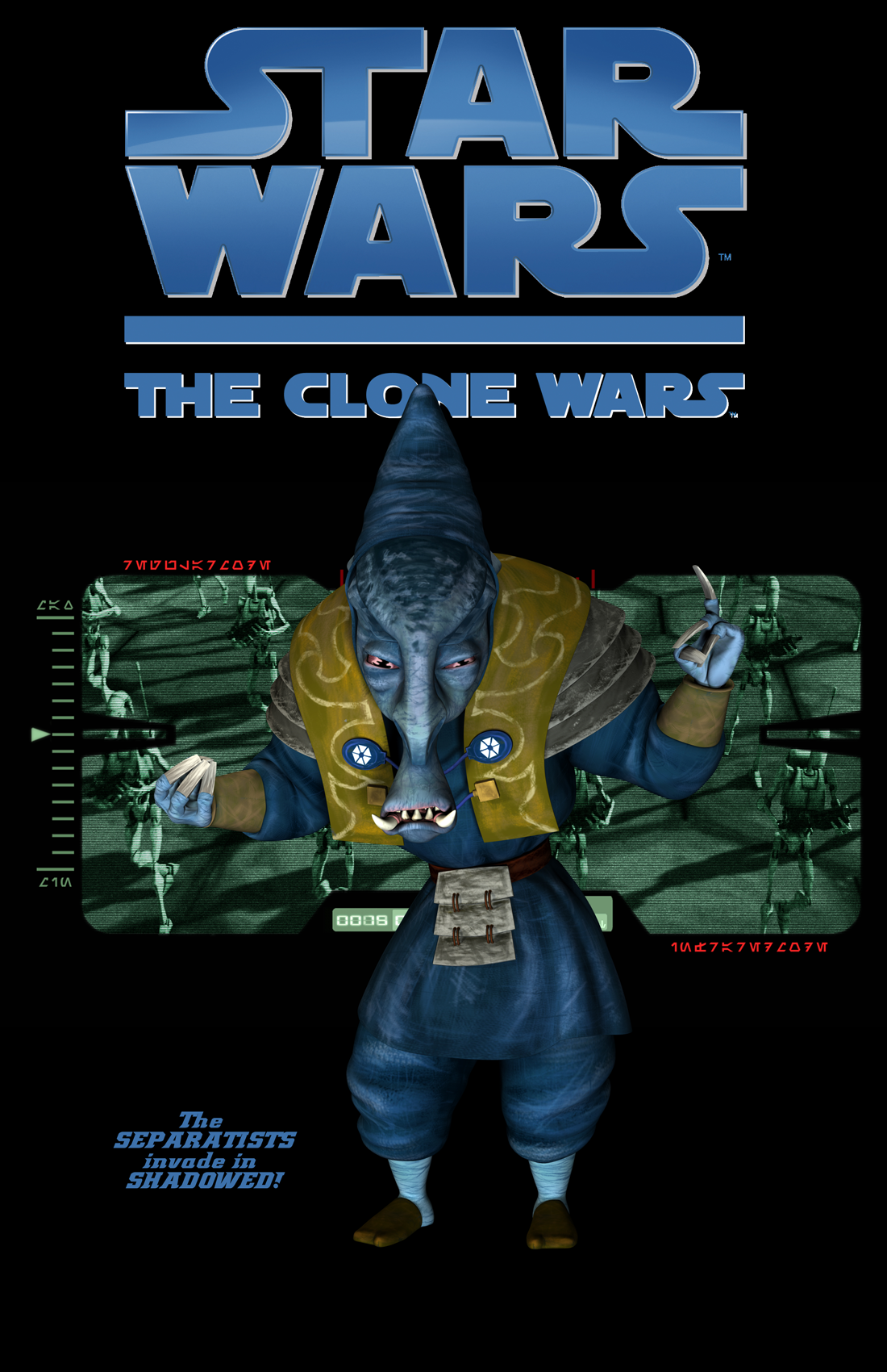 The Clone Wars: Shadowed appearance in Common Appearance