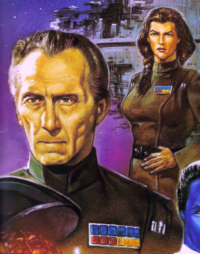 Daala with Wilhuff Tarkin, her biggest influence