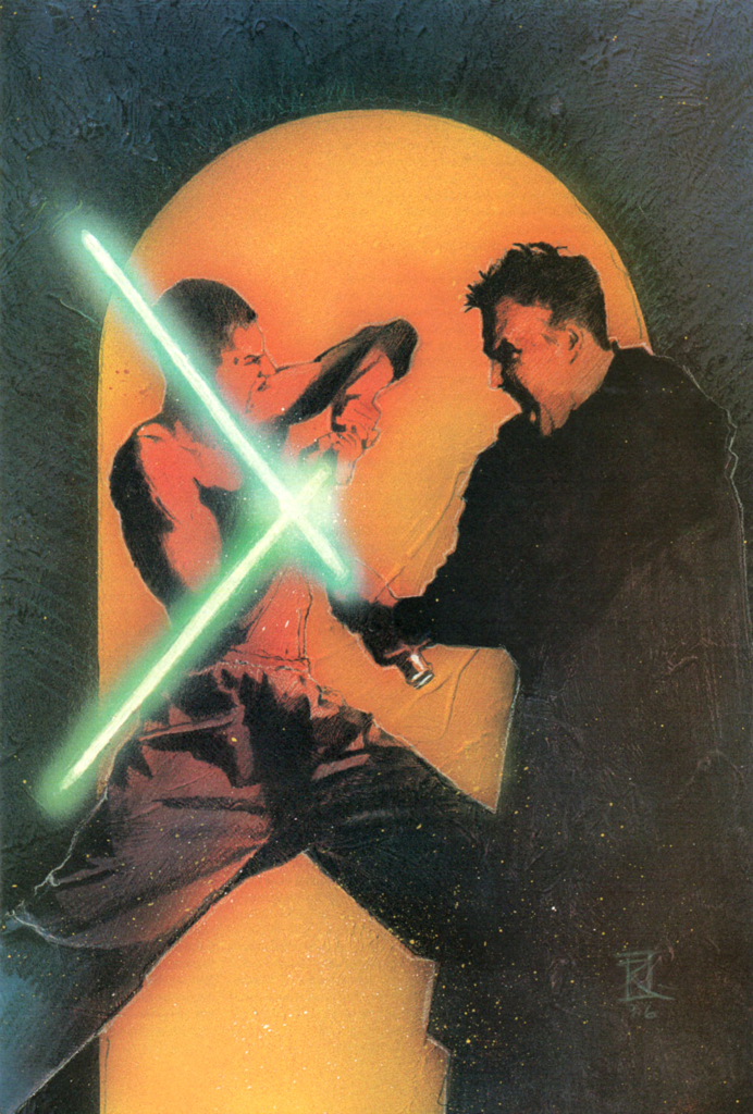 Tremayne duels Corwin Shelvay on Coruscant.[13]