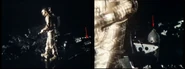 La testa di IG-88 in "Dawn of the Gods" episodio della serie "Blake's"