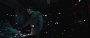 The dam's communications center was manned by Corporal Kimzi.