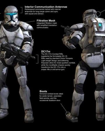 Katarn Class Commando Armor Wookieepedia Fandom - roblox clone army of the republic discord