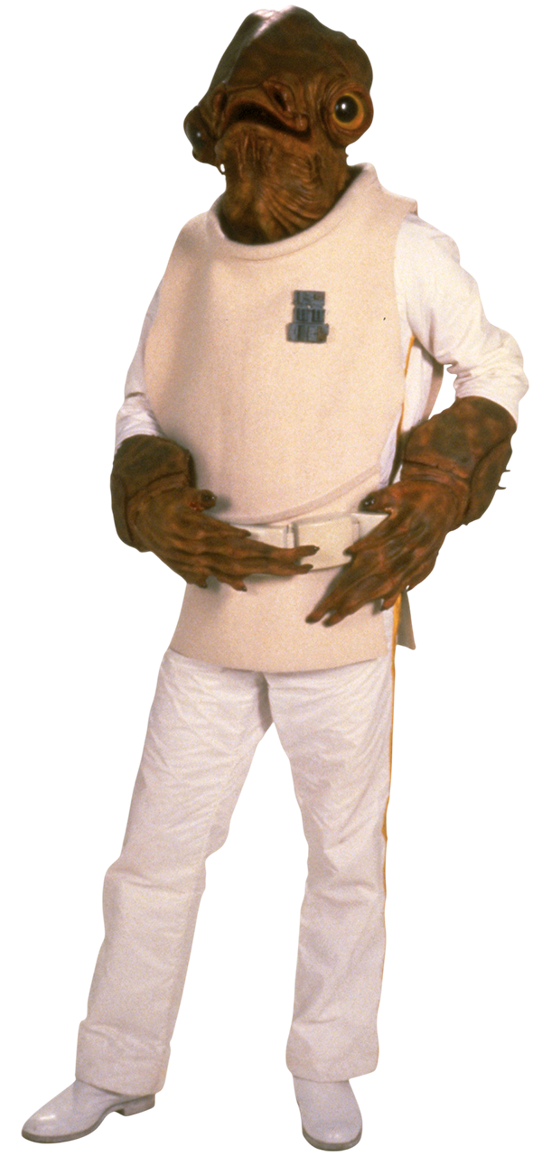 Mon Calamari fleet officer uniform appearance 