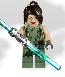 Satele Shan as a LEGO minifigure