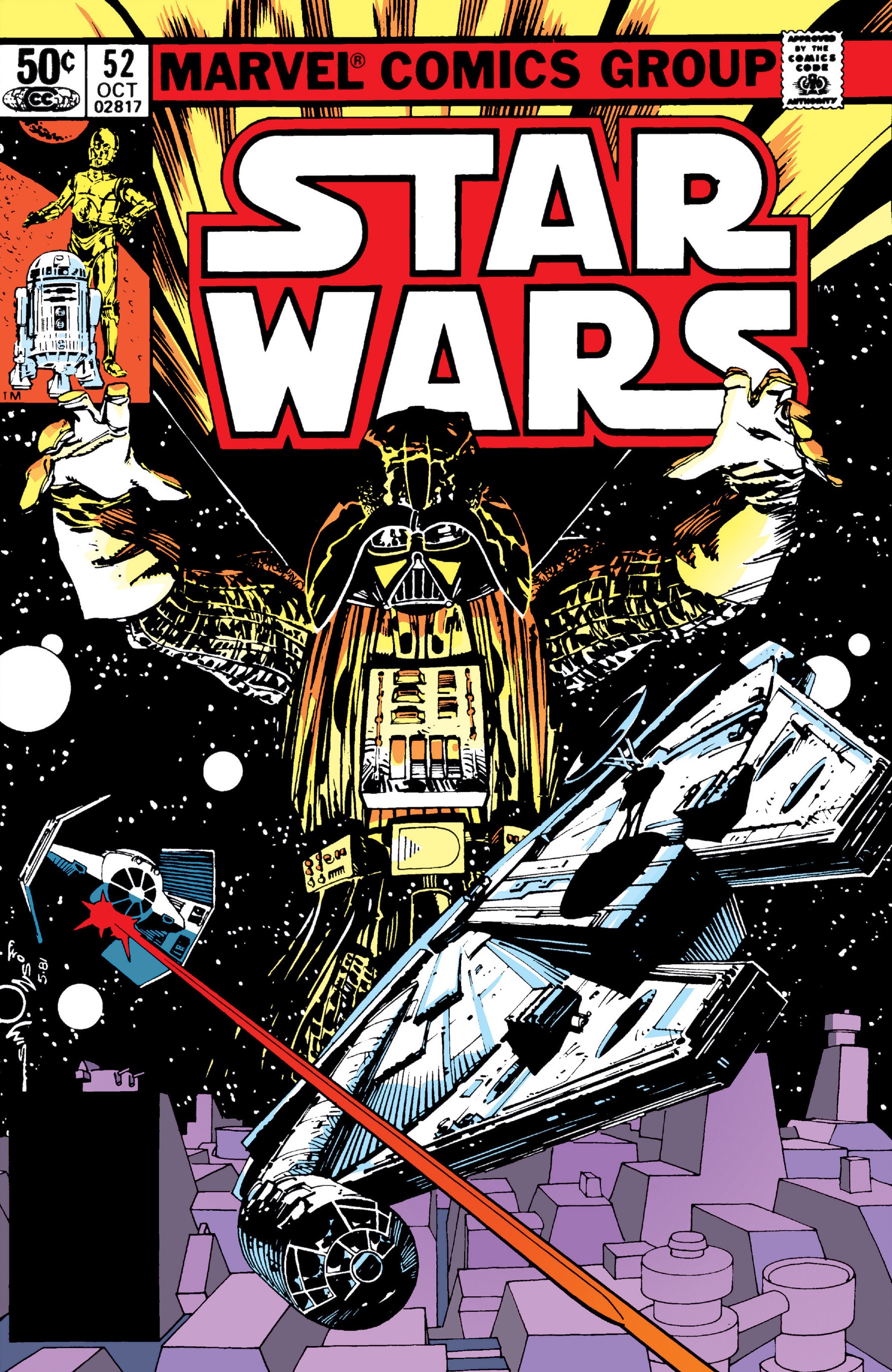 Star Wars (1977) 52 appearance in Common Appearance