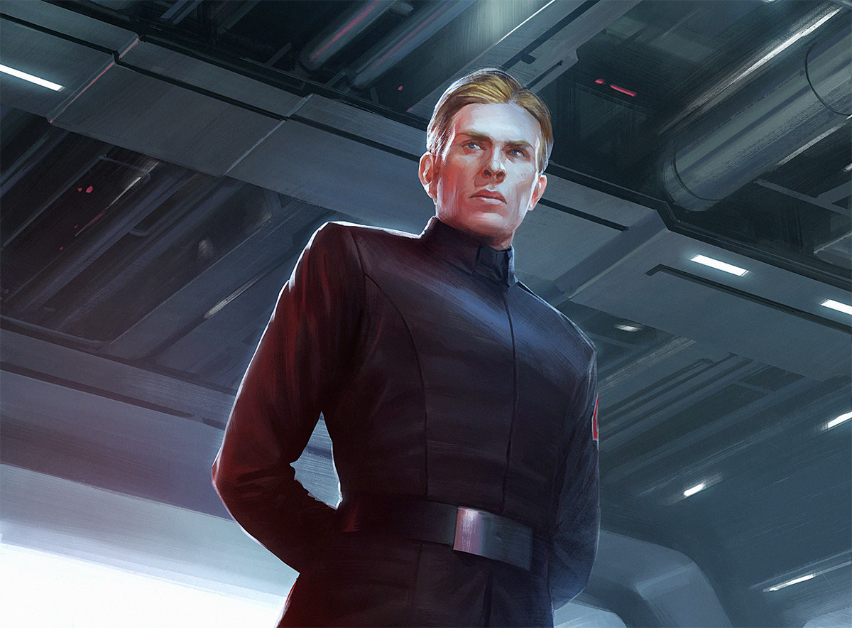 By killing his father, General Armitage Hux secured his place as a leading member of the First Order.