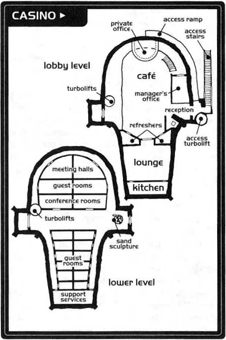 Floor plans of the Lucky Despot