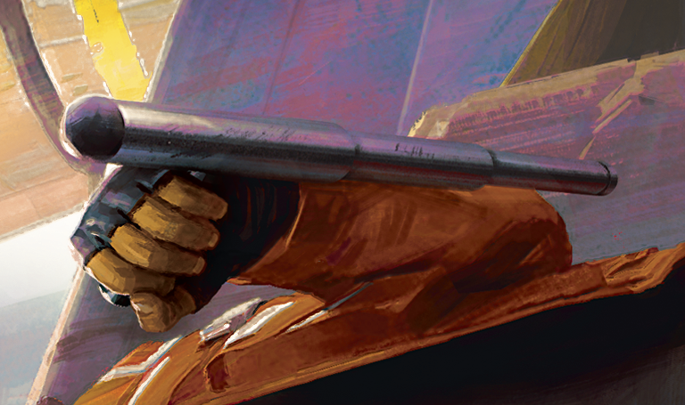 Vi Moradi's baton appearance 