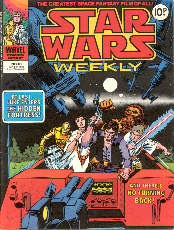 Star Wars Weekly 10 appearance in Common Appearance