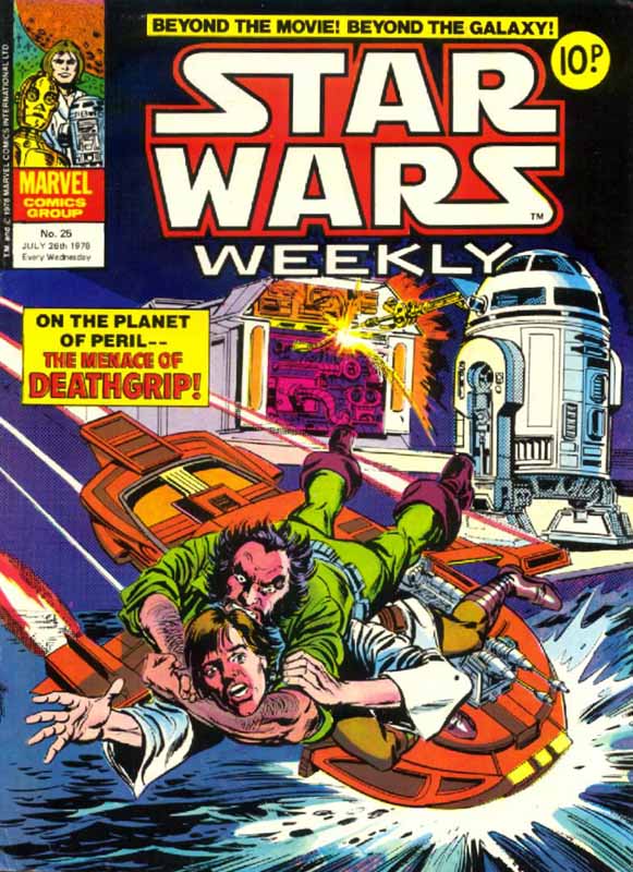 Star Wars Weekly 25 appearance in Common Appearance