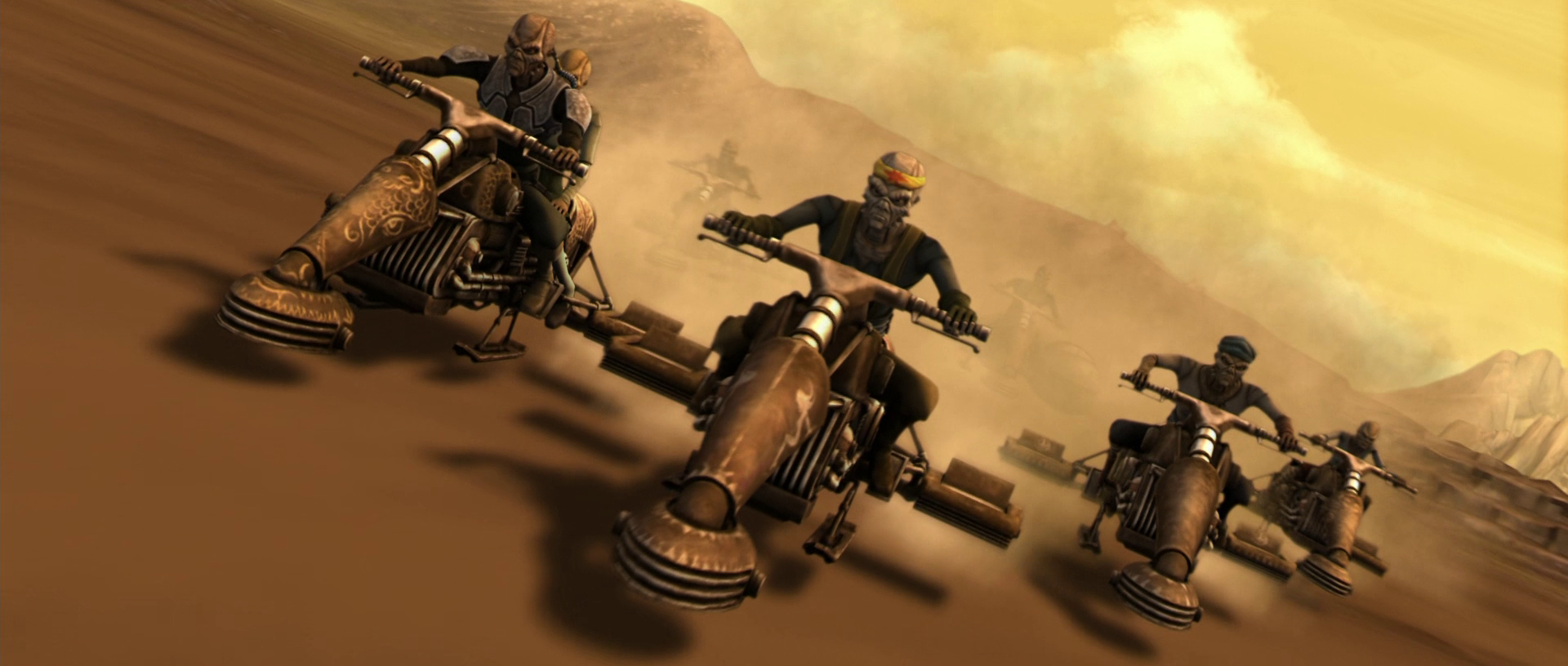 Amazon.com: Star Wars The Clone Wars Pirate Speeder Bike